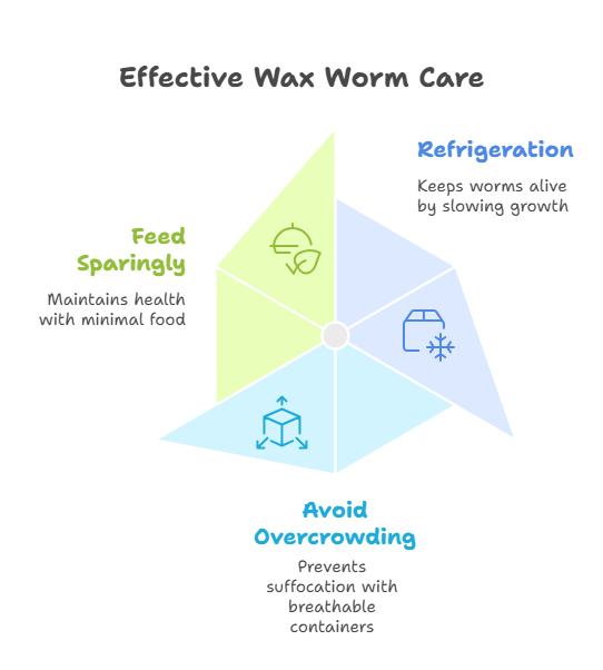 Wax Worm Storage Tips