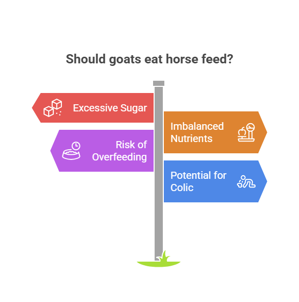 Can Goats Eat Horse Feed