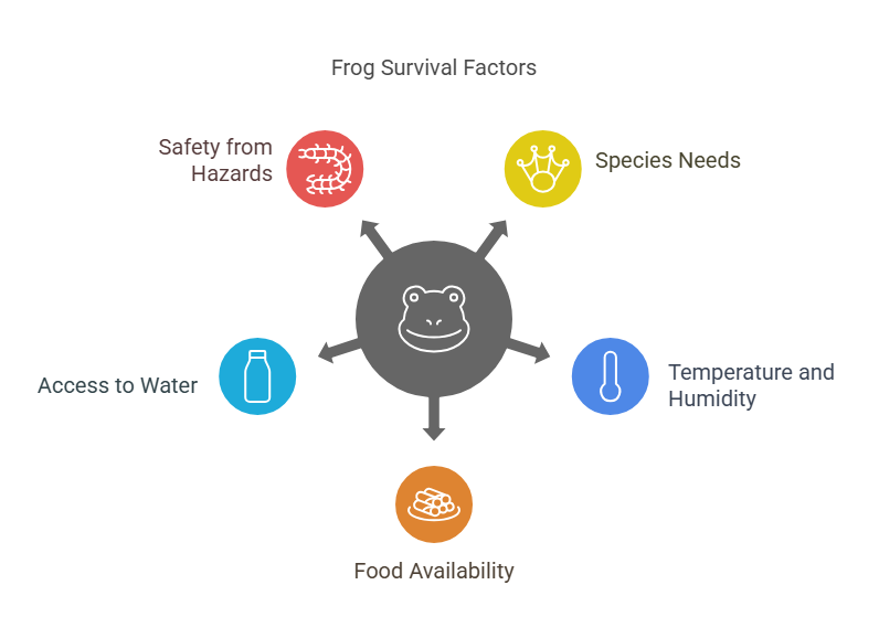 Factors Affecting a Frog’s Survival Indoors