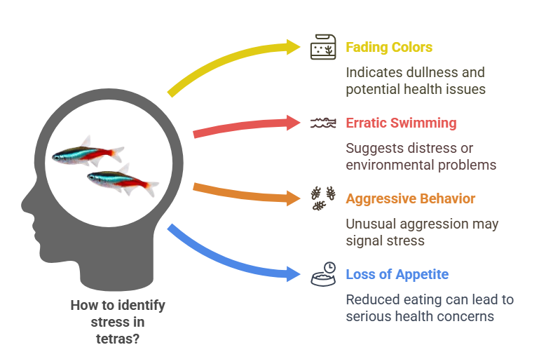 Signs of Stress in Tetras